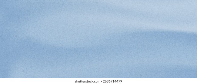 Smooth blue background grainy gradient noise texture banner header poster backdrop design.