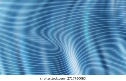 Un fondo abstracto de degradado azul suave con suaves rayas de luz y curvas fluidas. Ideal para proyectos de tecnología, diseño y medios digitales que buscan un ambiente tranquilo, moderno, 