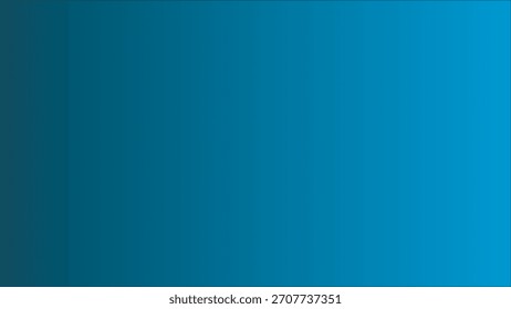 Glatt blauer Farbverlauf-Hintergrund. Hintergrund für Farbwechsel von Teal in Cyan.
