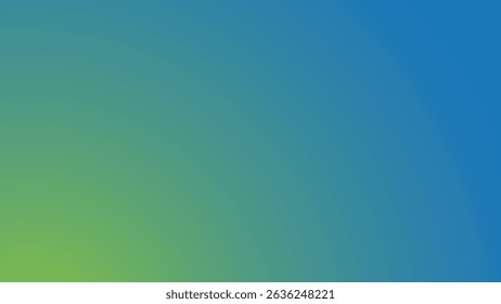 Smooth Blue Green Gradient Abstract Background for Modern Design