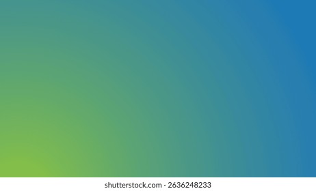 Smooth Blue Green Gradient Abstract Background for Modern Design