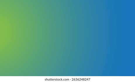 Smooth Blue Green Gradient Abstract Background for Modern Design