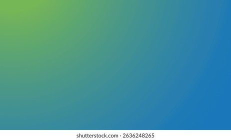 Smooth Blue Green Gradient Abstract Background for Modern Design