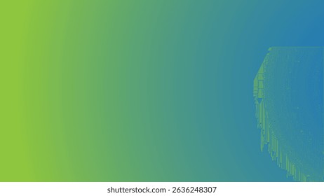 Fondo Abstractas de degradado verde azul liso para diseño moderno