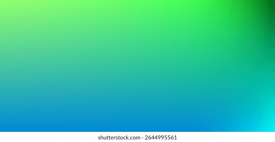 Smooth blue to green gradient background with fresh and calming tones, perfect for nature-inspired, modern, or minimal digital designs and vector artworks.