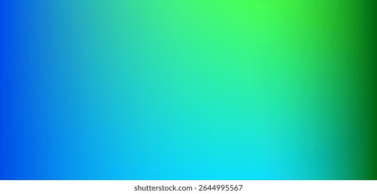 Smooth blue to green gradient background with fresh and calming tones, perfect for nature-inspired, modern, or minimal digital designs and vector artworks.