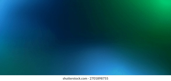 Smooth blue green gradient background with teal soft blur and abstract texture. Calm vector wallpaper for presentation, banner, UI design, branding, web template and digital art backdrop