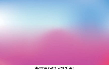 Diseño de fondo abstracto de gradiente de color azul y rosa liso.