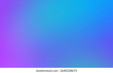 Smooth blue and purple gradient background. Abstract, soft, colorful blur for modern designs, web, or presentations. Vibrant pastel backdrop with copy space.