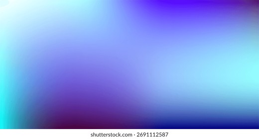 Un fondo degradado de azul a púrpura suave con iluminación suave y un desenfoque suave. Perfecto para proyectos tecnológicos, digitales o creativos que necesitan un telón de fondo tranquilo y moderno.