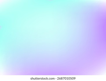 Gradiente azul y púrpura suave con tonos vibrantes fríos, ideal para fondos abstractos futuristas, modernos y elegantes.  