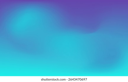 Fondo azul azulado liso y gradiente púrpura