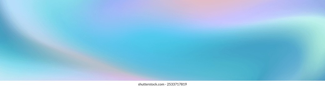 A smooth, blurred gradient background with soft shades of blue, pink, and white. The colors transition seamlessly, creating a calming and ethereal effect.