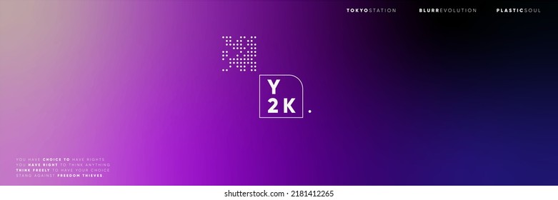 Smooth blurred gradient background  Vector mesh dynamic graphic design for poster  cover  web template  Aesthetic y2k color pattern for technology  space science abstract promo dark purple art  