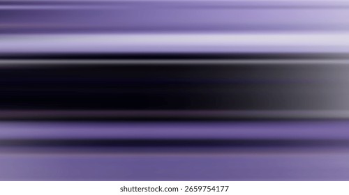 Líneas suaves y borrosas de lavanda, negro y blanco en cascada en un arreglo abstracto, evocando un sentido de estética contemporánea con una paleta de colores suave y apagada y un efecto degradado