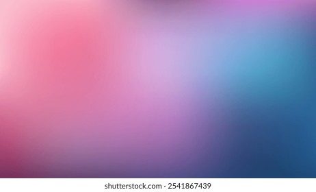 A smooth and blurry background with a gradient transition from pink to purple to blue, creating a soft and ethereal effect.