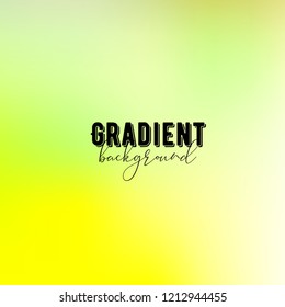 Smooth and blurry colorful gradient mesh background. Vector illustration with bright rainbow colors.