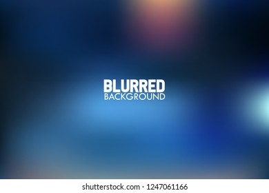 Smooth and blurry colorful gradient mesh background. Vector illustration with bright rainbow colors. Easy editable soft colored vector banner template. Premium quality.