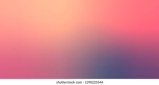 Smooth and blurry colorful gradient mesh background. Vector illustration with bright colors. Easy editable soft colored vector banner template. Premium quality