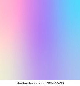 Smooth and blurry colorful gradient mesh background. Vector illustration with bright colors. Easy editable soft colored vector banner template. Premium quality