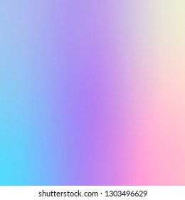 Smooth and blurry colorful gradient mesh background. Vector illustration with bright colors. Easy editable soft colored vector banner template. Premium quality