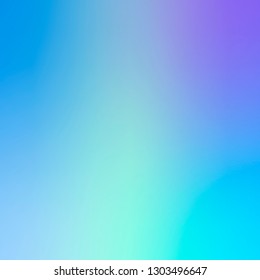 Smooth and blurry colorful gradient mesh background. Vector illustration with bright colors. Easy editable soft colored vector banner template. Premium quality
