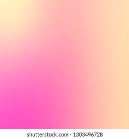 Smooth and blurry colorful gradient mesh background. Vector illustration with bright colors. Easy editable soft colored vector banner template. Premium quality