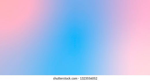 Smooth and blurry colorful gradient mesh background. Vector illustration with bright colors. Easy editable soft colored vector banner template. Premium quality