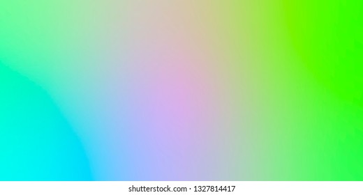 Smooth and blurry colorful gradient mesh background. Vector illustration with bright colors. Easy editable soft colored vector banner template. Premium quality