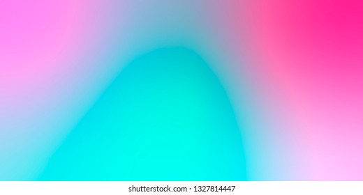 Smooth and blurry colorful gradient mesh background. Vector illustration with bright colors. Easy editable soft colored vector banner template. Premium quality
