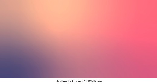 Smooth and blurry colorful gradient mesh background. Vector illustration with bright colors. Easy editable soft colored vector banner template. Premium quality