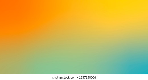 Smooth and blurry colorful gradient mesh background. Vector illustration with bright colors. Easy editable soft colored vector banner template. Premium quality