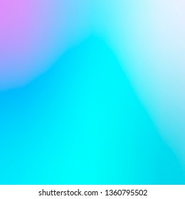 Smooth and blurry colorful gradient mesh background. Vector illustration with bright colors. Easy editable soft colored vector banner template. Premium quality 