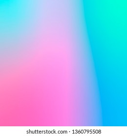 Smooth and blurry colorful gradient mesh background. Vector illustration with bright colors. Easy editable soft colored vector banner template. Premium quality 