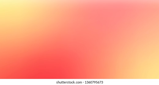 Smooth and blurry colorful gradient mesh background. Vector illustration with bright colors. Easy editable soft colored vector banner template. Premium quality 