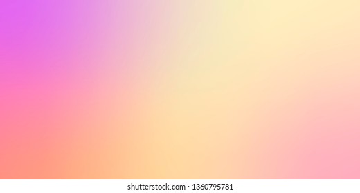 Smooth and blurry colorful gradient mesh background. Vector illustration with bright colors. Easy editable soft colored vector banner template. Premium quality 