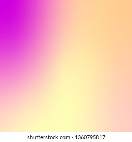 Smooth and blurry colorful gradient mesh background. Vector illustration with bright colors. Easy editable soft colored vector banner template. Premium quality 