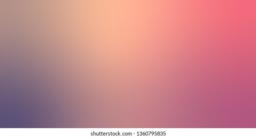 Smooth and blurry colorful gradient mesh background. Vector illustration with bright colors. Easy editable soft colored vector banner template. Premium quality 