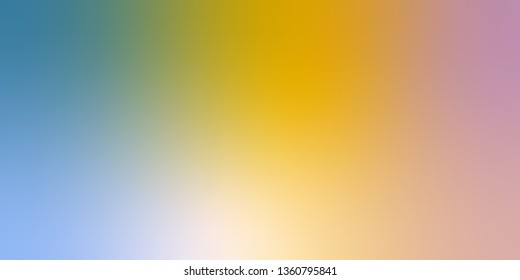 Smooth and blurry colorful gradient mesh background. Vector illustration with bright colors. Easy editable soft colored vector banner template. Premium quality 