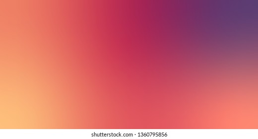 Smooth and blurry colorful gradient mesh background. Vector illustration with bright colors. Easy editable soft colored vector banner template. Premium quality 