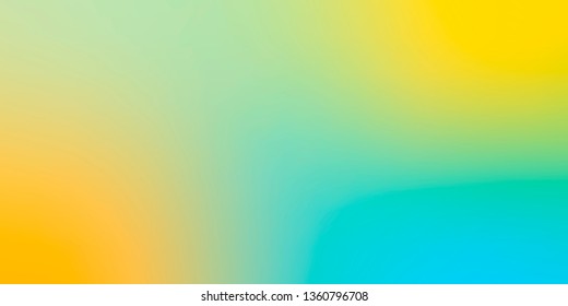Smooth and blurry colorful gradient mesh background. Vector illustration with bright colors. Easy editable soft colored vector banner template. Premium quality
