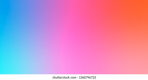 Smooth and blurry colorful gradient mesh background. Vector illustration with bright colors. Easy editable soft colored vector banner template. Premium quality
