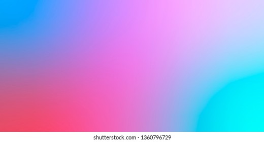 Smooth and blurry colorful gradient mesh background. Vector illustration with bright colors. Easy editable soft colored vector banner template. Premium quality
