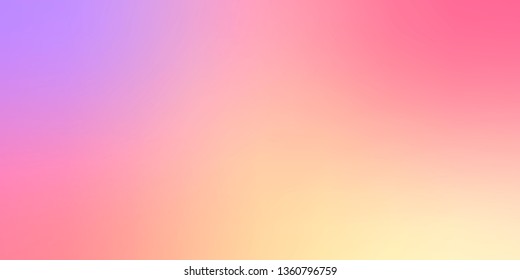 Smooth and blurry colorful gradient mesh background. Vector illustration with bright colors. Easy editable soft colored vector banner template. Premium quality
