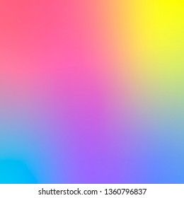 Smooth and blurry colorful gradient mesh background. Vector illustration with bright colors. Easy editable soft colored vector banner template. Premium quality
