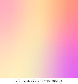Smooth and blurry colorful gradient mesh background. Vector illustration with bright colors. Easy editable soft colored vector banner template. Premium quality
