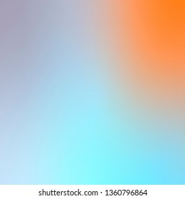 Smooth and blurry colorful gradient mesh background. Vector illustration with bright colors. Easy editable soft colored vector banner template. Premium quality
