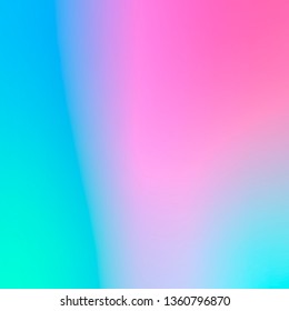 Smooth and blurry colorful gradient mesh background. Vector illustration with bright colors. Easy editable soft colored vector banner template. Premium quality
