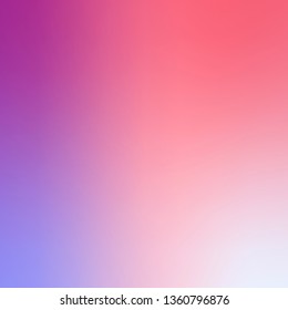 Smooth and blurry colorful gradient mesh background. Vector illustration with bright colors. Easy editable soft colored vector banner template. Premium quality
