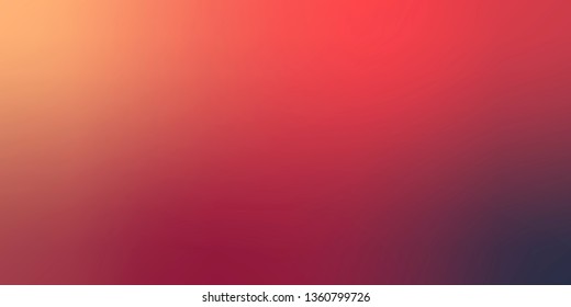 Smooth and blurry colorful gradient mesh background. Vector illustration with bright colors. Easy editable soft colored vector banner template. Premium quality